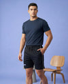 T.T. Men’s Cotton Blend | Solid Round Neck T-Shirt & Regular Fit Shorts | Casual Co-ord Set for Men