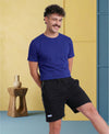 T.T. Men’s Cotton Blend | Solid Round Neck T-Shirt & Regular Fit Shorts | Casual Co-ord Set for Men