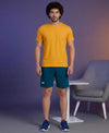 T.T. Men’s Cotton Blend | Solid Round Neck T-Shirt & Regular Fit Shorts | Casual Co-ord Set for Men