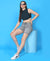 T.T. Women|Ribbed Crop Top|Sleeveless High Neck Slim Fit Aesthetic Streetwear Top|Stretchable Cotton Fabric|Tshirt|Top||Dark Green