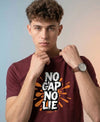 T.T. Men|Graphics Printed Tshirts For Men|Eco Friendly Fabric|Round Neck|Half Sleeves|Cotton Blended Tees For Men|Regular Fit|Big Print|Maroon