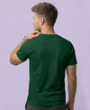 T.T. Men|Graphics Printed Tshirts For Men|Eco Friendly Fabric|Round Neck|Half Sleeves|Cotton Blended Tees For Men|Regular Fit|Big Print|Olive
