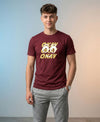 T.T. Men|Graphics Printed Tshirts For Men|Eco Friendly Fabric|Round Neck|Half Sleeves|Cotton Blended Tees For Men|Regular Fit|Big Print|Maroon