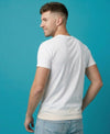 T.T. Men|Graphics Printed Tshirts For Men|Eco Friendly Fabric|Round Neck|Half Sleeves|Cotton Blended Tees For Men|Regular Fit|Big Print|White