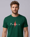 T.T. Men|Graphics Printed Tshirts For Men|Eco Friendly Fabric|Round Neck|Half Sleeves|Cotton Blended Tees For Men|Regular Fit|Big Print|Olive