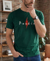 T.T. Men|Graphics Printed Tshirts For Men|Eco Friendly Fabric|Round Neck|Half Sleeves|Cotton Blended Tees For Men|Regular Fit|Big Print|Olive