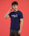 T.T. Men|Graphics Printed Tshirts For Men|Eco Friendly Fabric|Round Neck|Half Sleeves|Cotton Blended Tees For Men|Regular Fit|Big Print|Navy