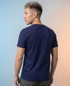 T.T. Men|Graphics Printed Tshirts For Men|Eco Friendly Fabric|Round Neck|Half Sleeves|Cotton Blended Tees For Men|Regular Fit|Big Print|Navy