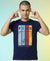 T.T. Men|Graphics Printed Tshirts For Men|Eco Friendly Fabric|Round Neck|Half Sleeves|Cotton Blended Tees For Men|Regular Fit|Big Print|Navy