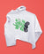 T.T. Men|Graphics Printed Tshirts For Men|Eco Friendly Fabric|Round Neck|Half Sleeves|Cotton Blended Tees For Men|Regular Fit|Big Print|White