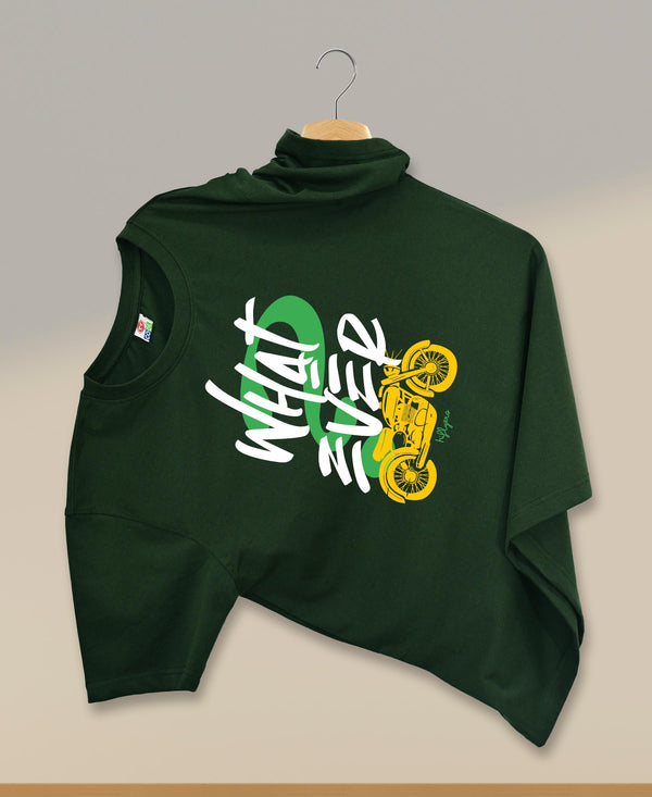 T.T. Men|Graphics Printed Tshirts For Men|Eco Friendly Fabric|Round Neck|Half Sleeves|Cotton Blended Tees For Men|Regular Fit|Big Print|Olive