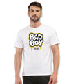 T.T. Men|Graphics Printed Tshirts For Men|Eco Friendly Fabric|Round Neck|Half Sleeves|Cotton Blended Tees For Men|Regular Fit|Big Print|White