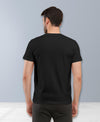T.T. Men|Graphics Printed Tshirts For Men|Eco Friendly Fabric|Round Neck|Half Sleeves|Cotton Blended Tees For Men|Regular Fit|Big Print|Black