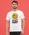 T.T. Men|Graphics Printed Tshirts For Men|Eco Friendly Fabric|Round Neck|Half Sleeves|Cotton Blended Tees For Men|Regular Fit|Big Print|White
