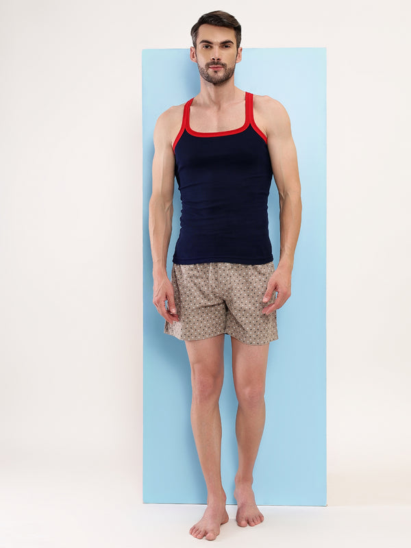 T.T. Men|Desire Premium|Pure Cotton|Rib Gym Vest|Breathable, Soft & Stretchable Innerwear For Men | Gym, Sports & Daily Wear|Pack Of 3|Grey,Maroon,Navy