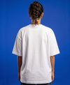 T.T. Women Oversized Fit Cotton Round Neck Tees White