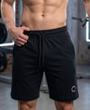 T.T. Men Regular Fit Cotton Bermuda Short With Rib Band | Side Pocket |Pack Of 1-Black