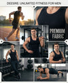 T.T. Men|Desire Premium Gym Vest|Pure Cotton|Rib Fabric|Moisture-Wicking, Breathable & Stretchable Sleeveless Undershirt| Ideal For Gym, Sports & Daily Wear|Pack Of 2|Black,Navy