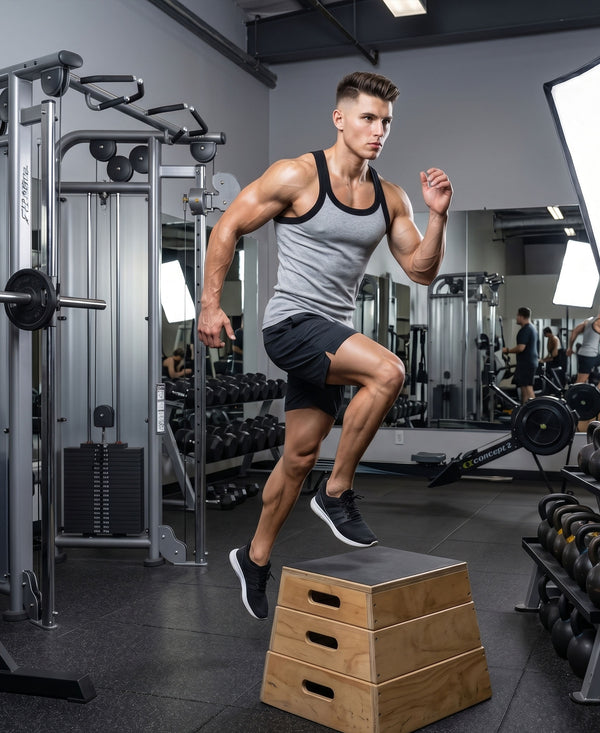 T.T. Men|Titanic Premium Gym Vest|Pure Cotton|Rib Fabric|Moisture-Wicking, Breathable & Stretchable Sleeveless Undershirt| Ideal For Gym, Sports & Daily Wear|Pack Of 1|Grey Melange