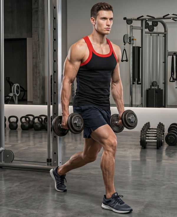 T.T. Men|Titanic Premium Gym Vest|Pure Cotton|Rib Fabric|Moisture-Wicking, Breathable & Stretchable Sleeveless Undershirt| Ideal For Gym, Sports & Daily Wear|Pack Of 1|Black