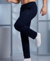 T.T. Men Regular Fit |Dri-Fit| Lightweight|Breathable| Wrinkle Resistent|Sports Track Pant|Ideal For Gym, Running, Lounge & Casual Wear -Navy