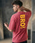 T.T. Men|Oversized Printed T-Shirt|Round Neck|Soft Breathable Cotton Fabric | Street , Casual & Outdoor Wear Tees|Big Print|Pink