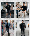 T.T. Men|Oversized Printed T-Shirt|Round Neck|Soft Breathable Cotton Fabric | Street , Casual & Outdoor Wear Tees|Big Print|Black