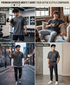 T.T. Men|Oversized Printed T-Shirt|Round Neck|Soft Breathable Cotton Fabric | Street , Casual & Outdoor Wear Tees|Big Print|Anthra Melange
