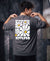 T.T. Men|Oversized Printed T-Shirt|Round Neck|Soft Breathable Cotton Fabric | Street , Casual & Outdoor Wear Tees|Big Print|Anthra Melange