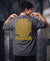 T.T. Men|Oversized Printed T-Shirt|Round Neck|Soft Breathable Cotton Fabric | Street , Casual & Outdoor Wear Tees|Big Print|Anthra Melange