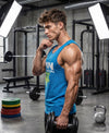 T.T. Men Cool Cotton Printed Regular Fit Round Neck Muscle Tees|Pack Of 2|Blue,Onion