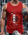 T.T. Men Cool Cotton Printed Regular Fit Round Neck Muscle Tees Red