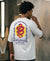 T.T. Men|Oversized Printed T-Shirt|Round Neck|Soft Breathable Cotton Fabric | Street , Casual & Outdoor Wear Tees|Snake Print|Grey Melange