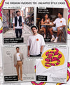 T.T. Men|Oversized Printed T-Shirt|Round Neck|Soft Breathable Cotton Fabric | Street , Casual & Outdoor Wear Tees|Snake Print|White