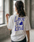 T.T. Women|Oversized Printed T-Shirt|Round Neck|Soft Breathable Cotton Fabric | Street , Casual & Outdoor Wear Tees|Love Print|White