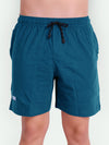 T.T. MenSolid Cotton Blend Shorts With Zipper & Back Pocket|Pack Of 2|Anthra,Airforce