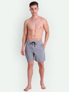 T.T. MenSolid Cotton Blend Shorts With Zipper & Back Pocket|Pack Of 3|Anthra,Navy,Grey