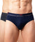 Hiflyers Men|Soft Breathable Odour-Free Cotton Lycra Fabric|Regular Fit|Comfortable Everyday Innerwear Brief|Pack Of 2|Navy,Grey