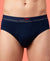 Hiflyers Men|Soft Breathable Odour-Free Cotton Lycra Fabric|Regular Fit|Comfortable Everyday Innerwear Brief|Navy