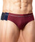 Hiflyers Men|Soft Breathable Odour-Free Cotton Lycra Fabric|Regular Fit|Comfortable Everyday Innerwear Brief|Pack Of 3|Grey::Navy::Maroon