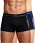 Hiflyers Men|Soft Breathable Odour-Free Cotton Lycra Fabric|Regular Fit|Comfortable Everyday Innerwear Trunk|Pack Of 2|Black,Navy