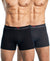 Hiflyers Men|Soft Breathable Odour-Free Cotton Lycra Fabric|Regular Fit|Comfortable Everyday Innerwear Trunk|Pack Of 2|Grey,Black