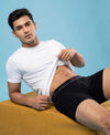 Hiflyers Men|Soft Breathable Odour-Free Cotton Lycra Fabric|Regular Fit|Comfortable Everyday Innerwear Trunk|Pack Of 2|Maroon,Black