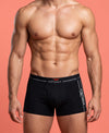Hiflyers Men|Soft Breathable Odour-Free Cotton Lycra Fabric|Regular Fit|Comfortable Everyday Innerwear Trunk|Black