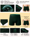 Hiflyers Men|Soft Breathable Odour-Free Cotton Lycra Fabric|Regular Fit|Comfortable Everyday Innerwear Trunk|Olive