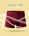 Hiflyers Men|Soft Breathable Odour-Free Cotton Lycra Fabric|Regular Fit|Comfortable Everyday Innerwear Trunk|Maroon