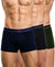 Hiflyers Men|Soft Breathable Odour-Free Cotton Lycra Fabric|Regular Fit|Comfortable Everyday Innerwear Trunk|Pack Of 3|Navy,Black,Olive