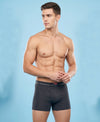 Hiflyers Men|Soft Breathable Odour-Free Cotton Lycra Fabric|Regular Fit|Comfortable Everyday Innerwear Trunk|Pack Of 3|Maroon,Grey,Navy