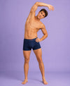 Hiflyers Men|Soft Breathable Odour-Free Micro Modal With Spandex Fabric|Regular Fit|Luxurious All-Day Innerwear Trunk|Pack Of 2|Olive,Navy