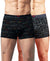 Hiflyers Men'S Micro Modal Spandex Trunk|Anti-Bacterial Odour-Free Fabric|Regular Fit|Ultra Soft Breathable Printed Innerwear|Pack Of 2|Black,Grey